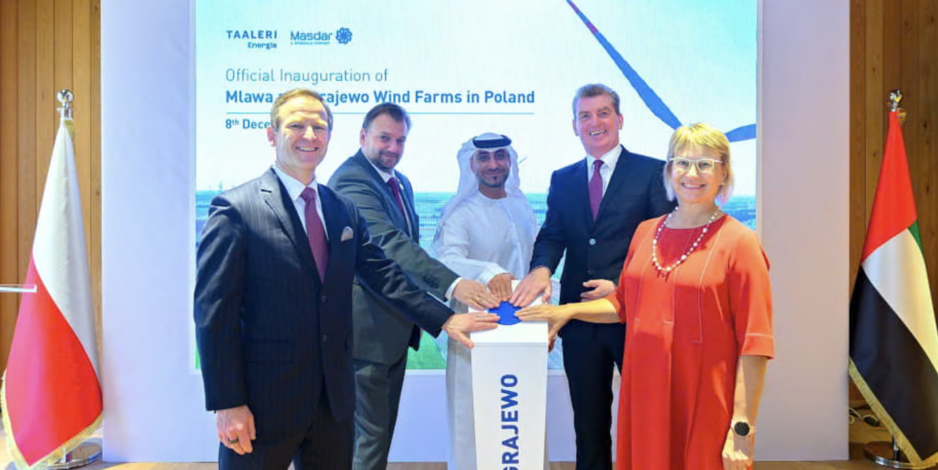Masdar celebrates inauguration of first projects in Poland